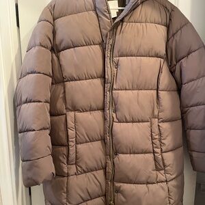H&M Taupe Puffer Jacket